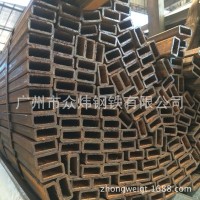 廠家直銷矩形管方管Q235廣州鋼材批發(fā)鋼構幕墻廠房用熱軋方通