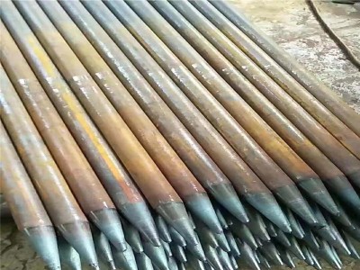 安徽鐵路隧道專用注漿無縫鋼管 108*6管棚鋼管批發(fā) 來圖定尺打孔