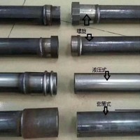 供應現(xiàn)貨鉗壓式薄壁50聲測管 淺樁高層建筑用聲測管