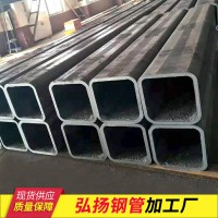 廠家直銷國(guó)標(biāo)焊接無縫熱鍍鋅方管 幕墻矩形耐腐蝕鍍鋅方管黑方管
