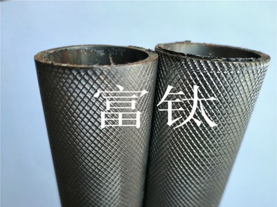 304網(wǎng)紋不銹鋼管滾花管激光沖孔折彎攻牙32*1.5 32*232*3廠家直銷