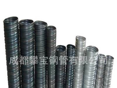 PE鋼帶增強(qiáng)螺旋波紋管錨具鋼帶管 廠家直銷pe碳素波紋管電線護(hù)套