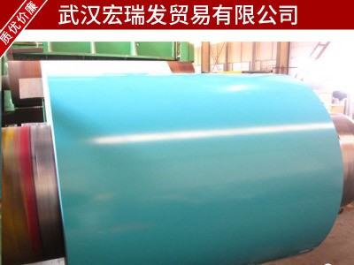 廠家直銷 高品質(zhì)彩鋼卷 武鋼彩涂卷板 大量批發(fā)各種顏色彩涂板