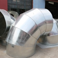 廠家直銷 90度風(fēng)管彎頭鍍鋅管彎頭 45度白鐵皮彎頭不銹鋼風(fēng)管彎頭