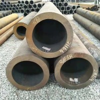 定尺切割Q345B406*40無(wú)縫鋼管 可零售切割Q345B無(wú)縫管