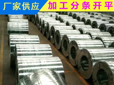 供應(yīng)鍍鋅薄鋼板 0.3 0.4 0.5 0.7 1.5mm鍍鋅鐵皮 鍍鋅卷 開平分條