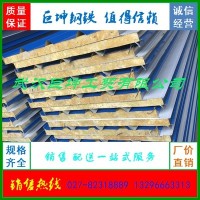 武漢彩鋼瓦批發(fā) 巖棉板 各種規(guī)格顏色彩鋼瓦 泡沫夾心彩鋼板