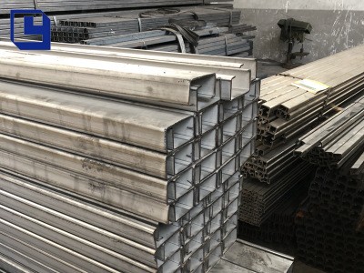 C型升降導(dǎo)軌120*50*30酒店傳菜電梯專用軌道加厚堆高車門架鋼