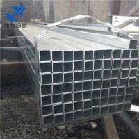 大口徑方管廠(chǎng)家直銷(xiāo)Q235B熱鍍鋅無(wú)縫方管40*40大口徑薄壁方管
