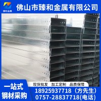 廣東各規(guī)格定做熱浸鋅橋架沖孔槽式金屬電纜走線鍍鋅橋架防火噴塑