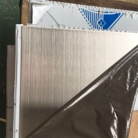 不銹鋼磨砂拉絲板 不銹鋼工程彩色裝飾板 酒店背景裝飾板非標(biāo)定制