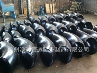 生產(chǎn)碳鋼Q235長(zhǎng)半徑無(wú)縫國(guó)標(biāo)彎頭 一倍90°直縫彎頭 現(xiàn)貨