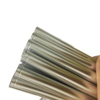 鋁管廠家 陽極氧化鋁管 銀色鋁管壓槽 鋁管斜口加工 6063鋁管開槽