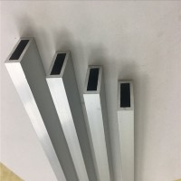 鋁方管定制 鋁方通矩形鋁管 鋁管彩色陽極氧化 電子煙鋁管外殼
