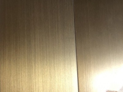 上海現(xiàn)貨鍍鈦不銹鋼板仿古做舊拉絲銅黑鈦香檳金納米加工定制批發(fā)