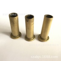 供應(yīng)1mm 2mm 4mm現(xiàn)貨H62黃銅毛細(xì)管 機床加工零切折彎-倒角-封口