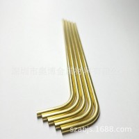 定制黃銅管H65小直徑精密毛細(xì)管切割打孔-縮擴(kuò)口-折彎-封頭加工