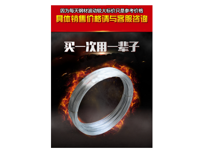 鋼絲 Q235A 河鋼  鍍鋅鋼絲 鋼線