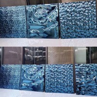 現(xiàn)貨不銹鋼波紋板 304鏡面 水波紋不銹鋼 不銹鋼壓花波紋板