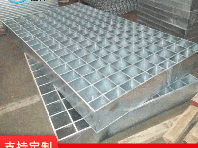 【岳祥】重型鋼格板廠家定制高強度承重鋼格板重型熱鍍鋅鋼格柵板