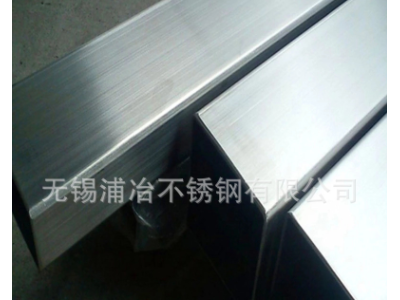 304不銹鋼拉絲方管 大口徑超厚壁焊管 不銹鋼矩形管 可非標定制