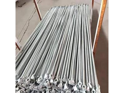 廠家生產出口型拉線棒 俄羅斯用地錨拉桿M20*2500 鍛打件非標金具