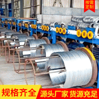 廠家供應(yīng)鍍鋅鋼絞線15.2mm 電力鍍鋅鋼絞繩 無粘鋁包結(jié)鋼絞線