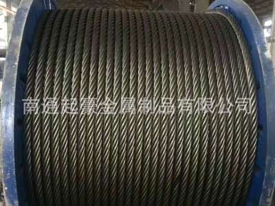 鋼絲繩 6K*36WS+IWR-28打樁機(jī)鋼絲繩 沖擊鉆鋼繩 耐磨扁絲 鋼絲繩