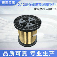 高強(qiáng)度切割用鍍銅鋼絲工業(yè)刷制刷行業(yè)開關(guān)彈簧絲樂器琴弦調(diào)直鋼絲