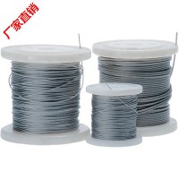 [廠價直銷]KooChii 304/316不銹鋼絲繩 7*7 1/1.5/2/2.5/3/4mm