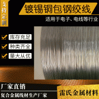 電鍍鍍錫銅包鋼絞線 各類絞線 金屬線材 雷氏金屬材料 售后保障