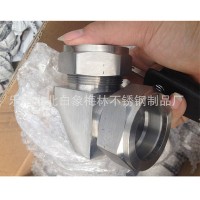 廠家供應(yīng)304不銹鋼卡套管件 卡套管件用活接螺母管道配件定制