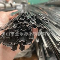 不銹鋼平底軌道管，C型不銹鋼軌道管，兩頭圓不銹鋼軌道管材