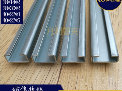 重型不銹鋼滑槽鍍鋅c型鋼軌道重型導(dǎo)軌直線(xiàn)滑槽移門(mén)c型鋼 可定制