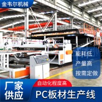 PC板材生產(chǎn)線 板材擠出機(jī) 單層板板材生產(chǎn)機(jī)器