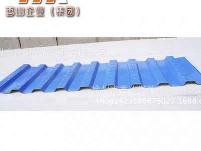 徐州香山彩鋼板壓型制作855型扁豆紋菱形彩鋼瓦廠家批發(fā)規(guī)格齊全