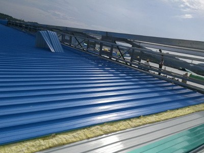 金屬鍍鋅樓承板彩涂彩鋼瓦楞板 保溫隔熱屋頂承重用波浪壓型鋼板