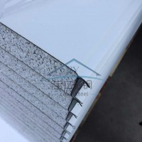 廠家供應(yīng)彩鋼夾芯板車(chē)間隔斷廠房吊頂巖棉板隔熱保溫可定制