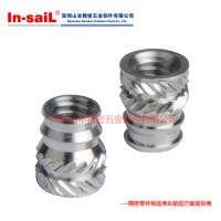 廠家直銷不銹鋼嵌件IUC-M3-1 IUB-M3-2黃銅滾花螺母規(guī)格齊全