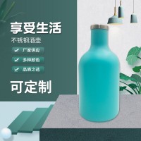 2022新款不銹鋼真空酒壺 大容量保溫杯現(xiàn)代休閑戶外運(yùn)動(dòng)瓶