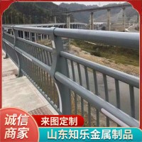 橋梁不銹鋼護(hù)欄 河道天橋鋁合金燈光欄桿 不銹鋼復(fù)合管護(hù)欄