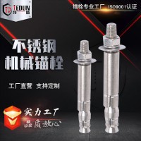 特盾供應(yīng)304不銹鋼機(jī)械脹栓 后切式膨脹 膨脹螺栓 不銹鋼機(jī)械錨栓