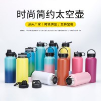 亞馬遜外貿(mào)大容量太空壺車載家用不銹鋼保溫杯外貿(mào)運(yùn)動(dòng)水瓶