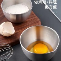 廠家新款304不銹鋼迷你刻度碗帶導流嘴醬料碗備料碗調料碗