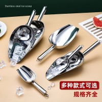 廠家直供 無磁不銹鋼冰鏟 面粉鏟 瓜子鏟 谷物鏟冰塊鏟 多用鏟