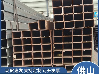 家具管方管 幕墻薄壁小口徑矩形管退火料黑料白料方通扁管