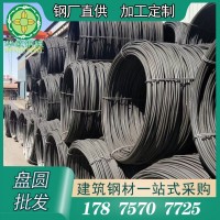 廣東佛山盤圓熱軋光圓鋼筋盤條國標材廠價現(xiàn)貨加工配送墊資