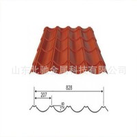 貨源銷(xiāo)售 紅色鋁鎂錳仿古瓦 鋁合金琉璃瓦 高品質(zhì)金屬仿古瓦