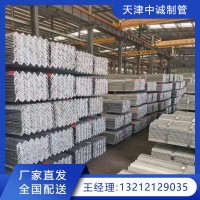 廠家供應(yīng)鍍鋅角鋼Q235B熱軋角鐵三角鐵打孔 熱鍍鋅角鋼幕墻角鐵