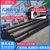 孔網(wǎng)鋼帶聚乙烯復(fù)合管 鋼絲網(wǎng)骨架復(fù)合管 消防給水用孔網(wǎng)鋼帶管
